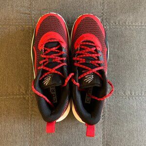 Under Armour Curry Sneakers - Black/Red, Mens 10.5 NWOT